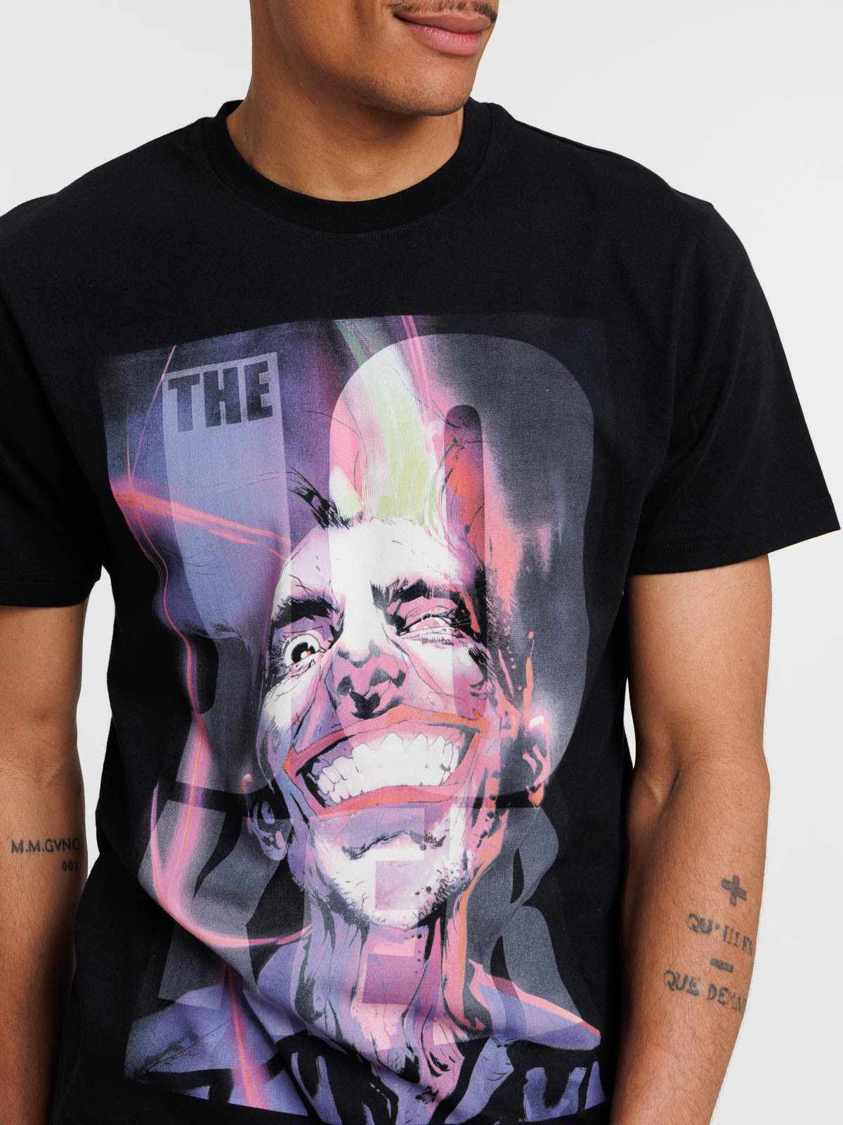 Tee-shirt Joker noir homme