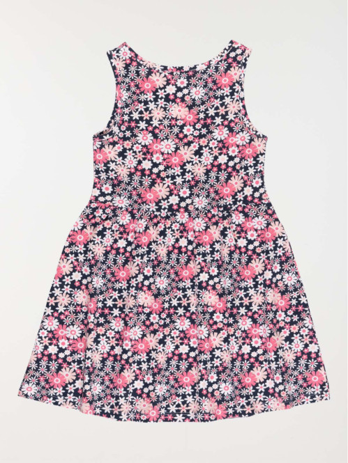 Robe imprimé fleurs fille (3-12A) Robe imprimé fleurs fille (3-12A)