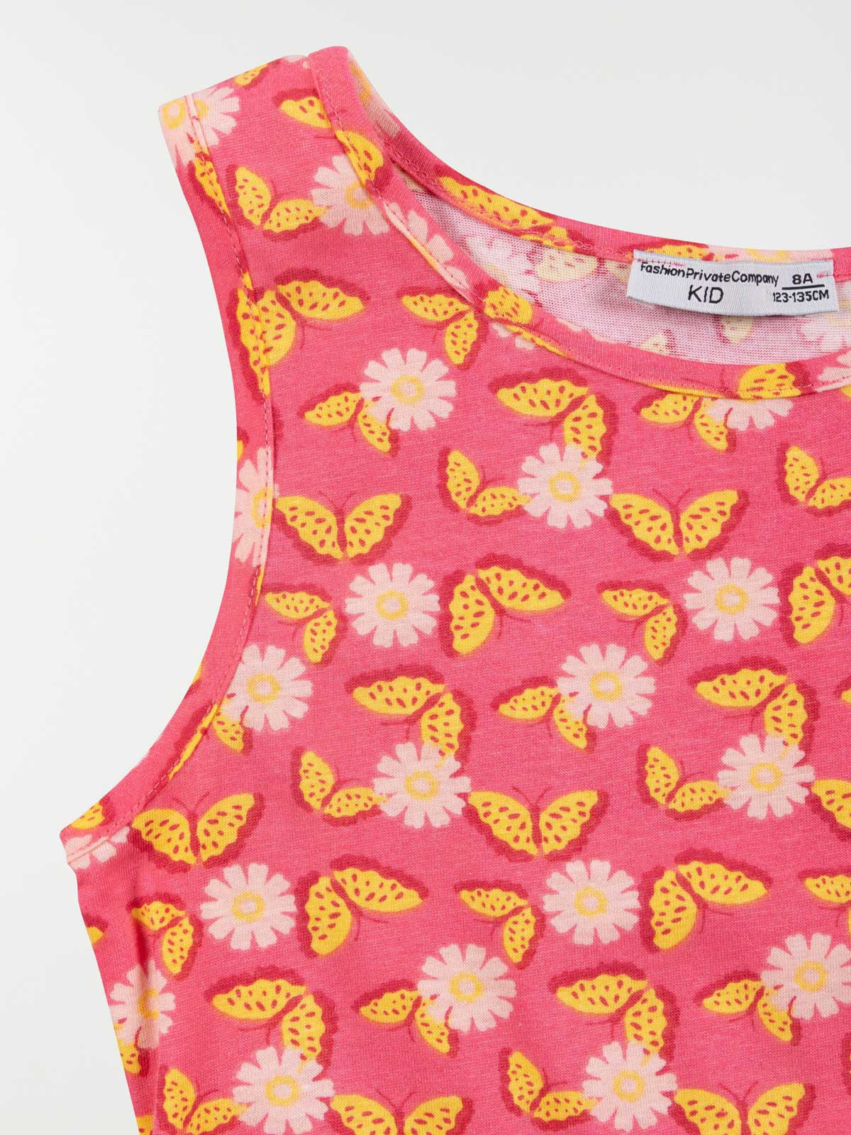 Robe imprimée papillon fille (3-12A)