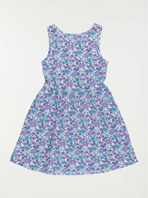 Robe imprimée fleurie fille (3-12A)