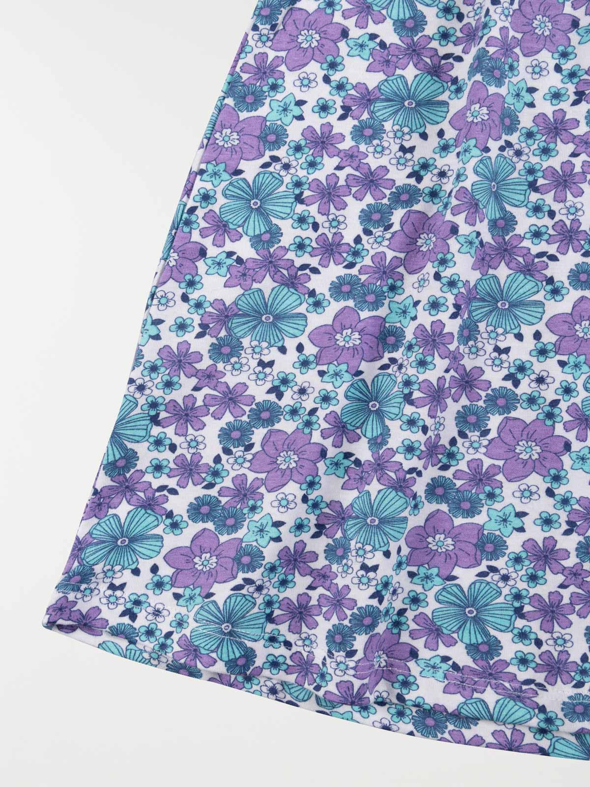 Robe imprimée fleurie fille (3-12A)