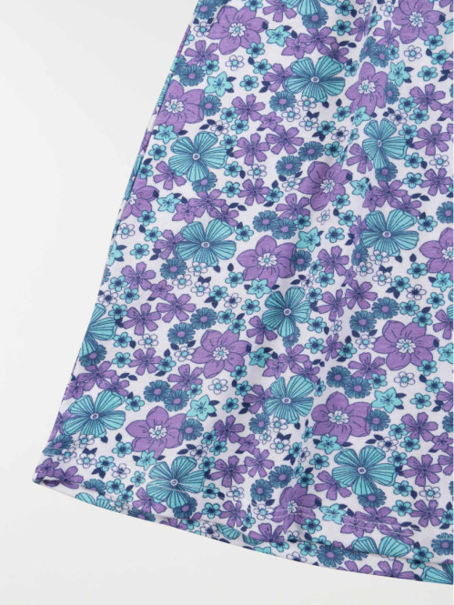Robe imprimée fleurie fille (3-12A)