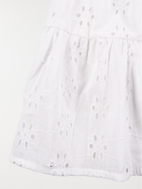 Robe broderie anglaise fille (3-12A) Robe broderie anglaise fille (3-12A)