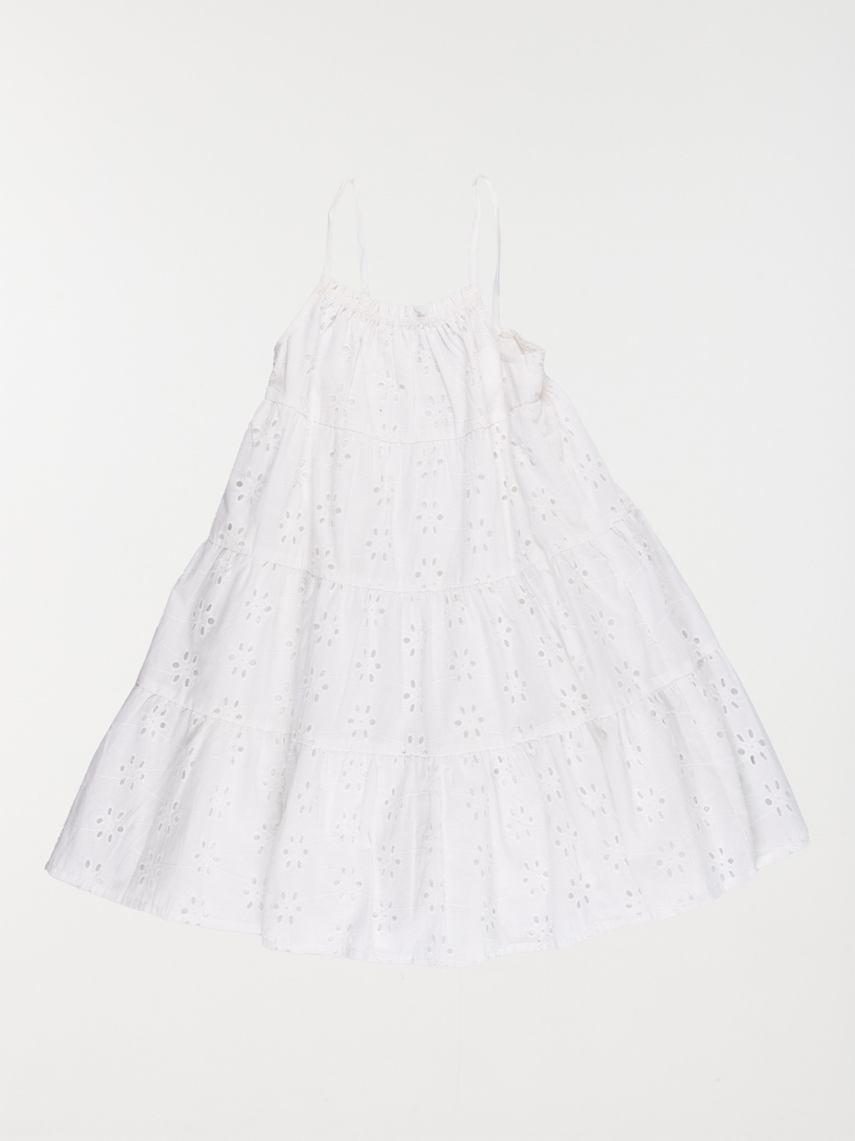 Robe broderie anglaise fille (3-12A) Robe broderie anglaise fille (3-12A)