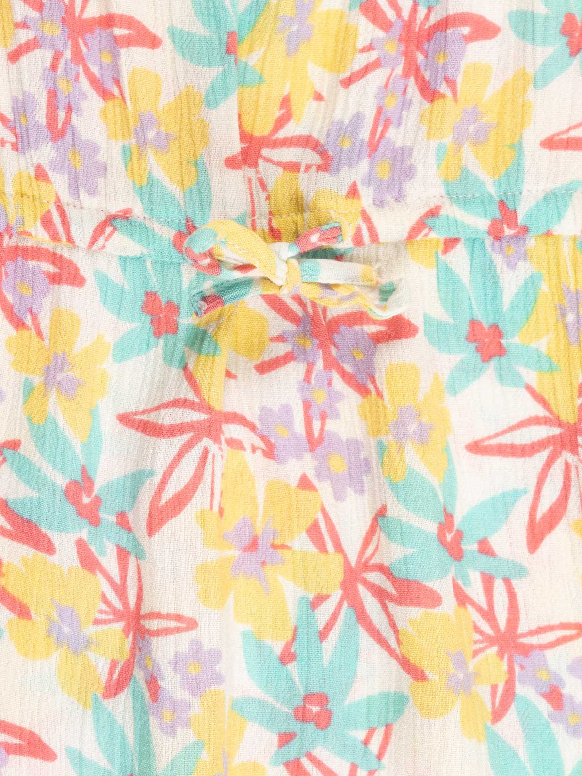 Robe imprimée tropicale fille (3-12A)