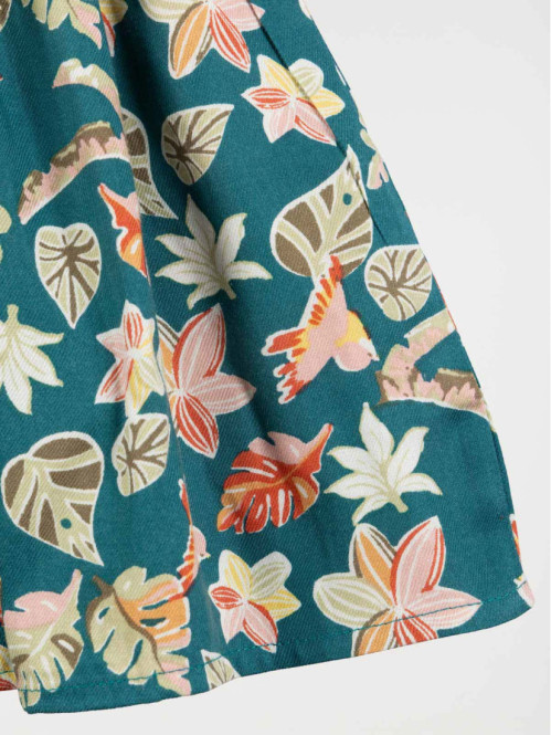 Jupe imprimée fleurie fille (3-12A)