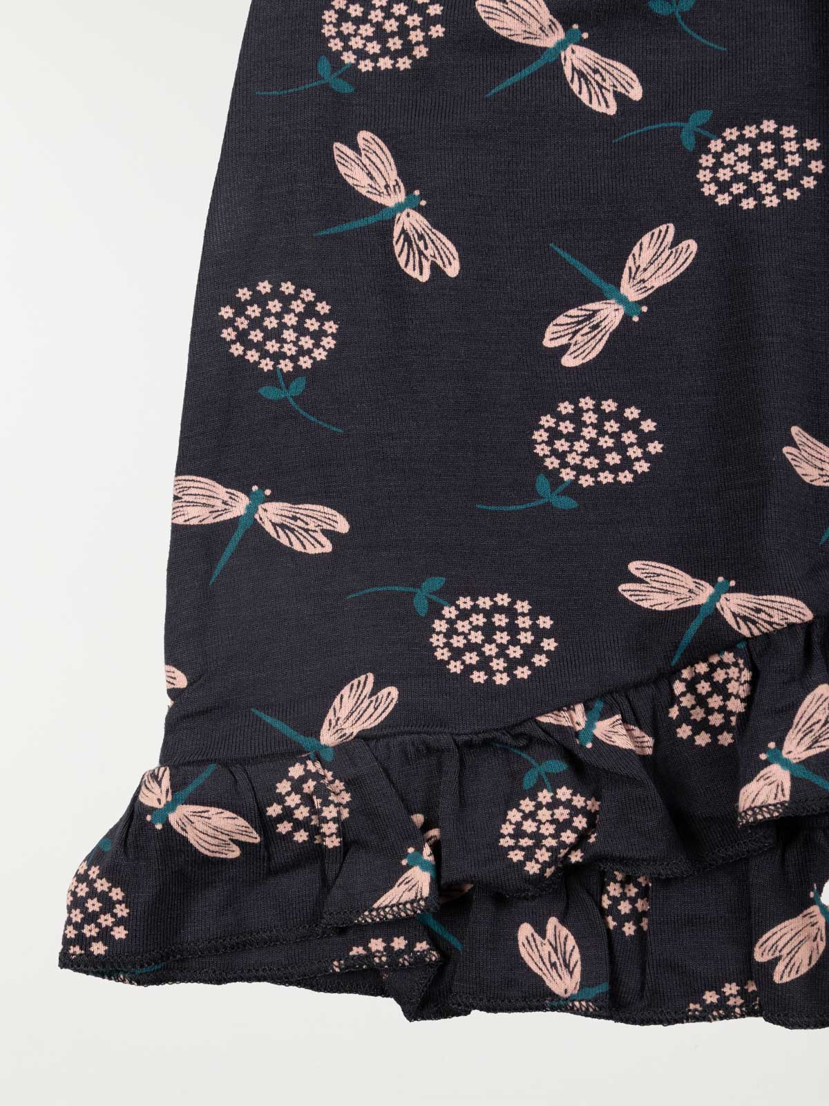 Jupe volantée libellule fille (3-12A) Jupe volantée libellule fille (3-12A)