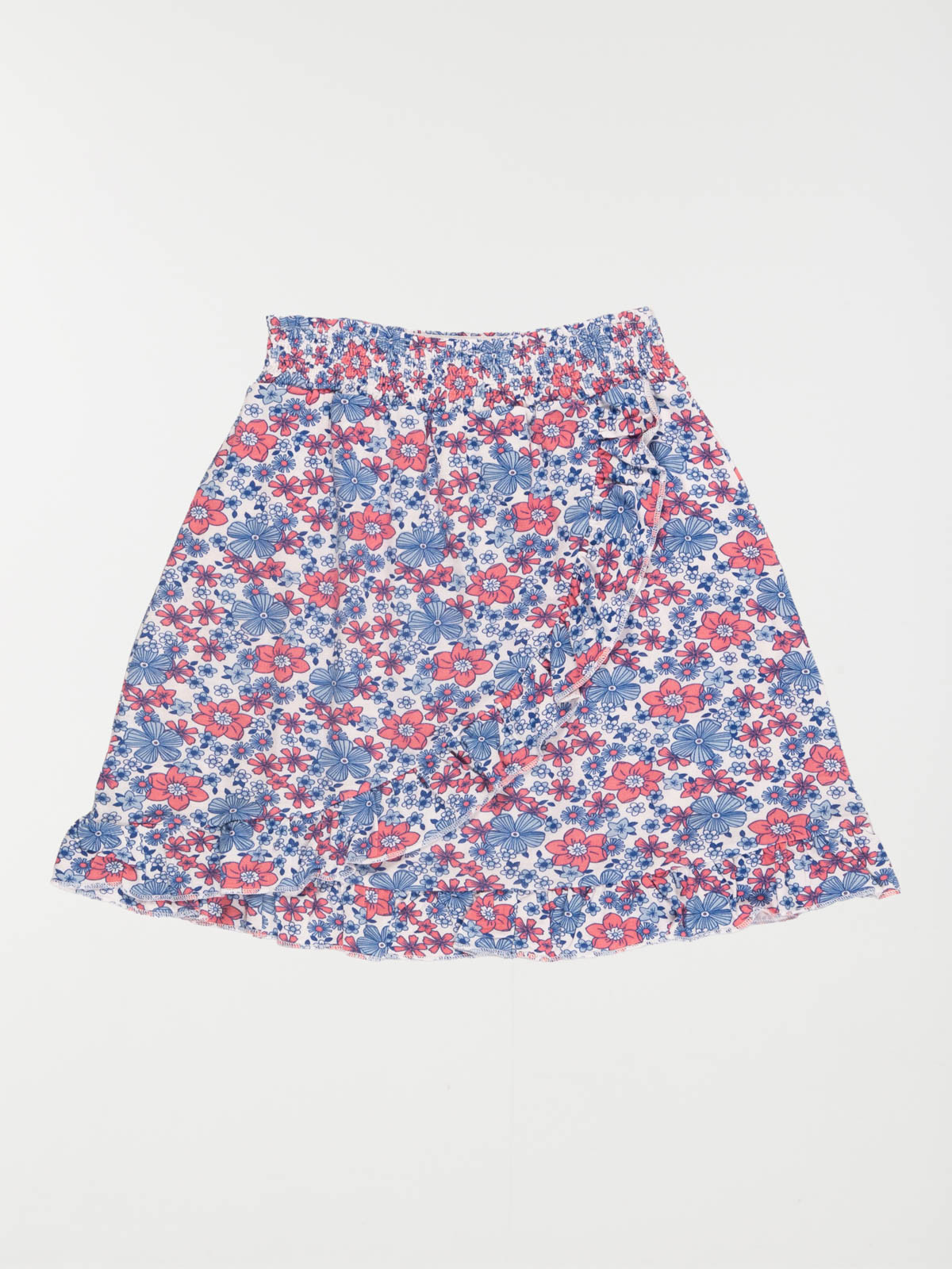 Jupe volantée fleurie fille (3-12A)