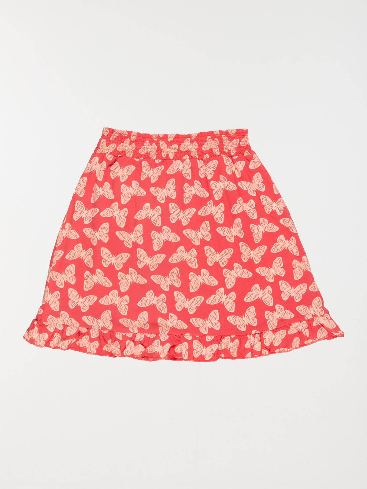 Jupe volantée papillon fille (3-12A)