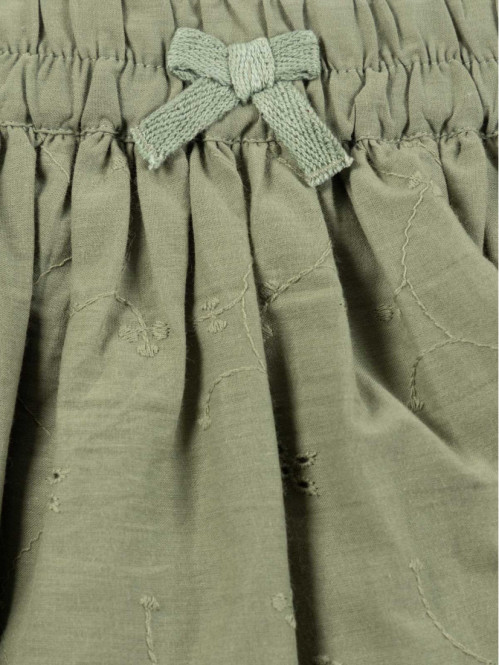 Jupe broderie anglaise...