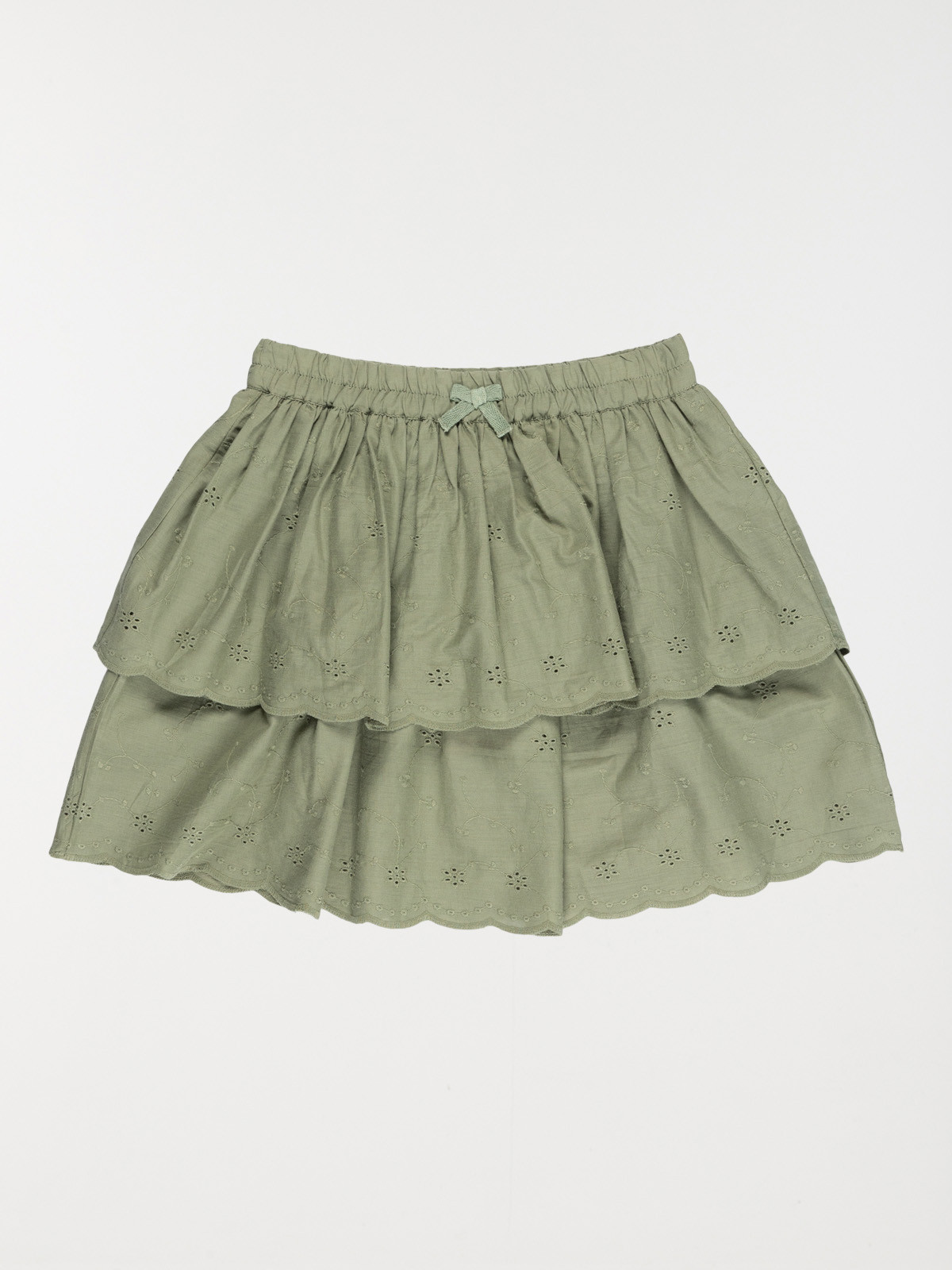 Jupe broderie anglaise fille (3-12A) Jupe broderie anglaise fille (3-12A)