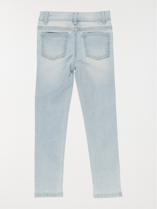 Jean skinny bleach denim...
