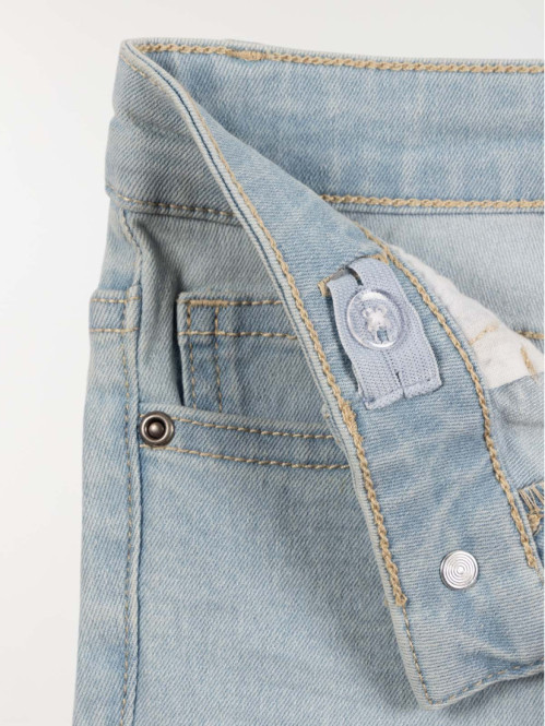 Jean skinny bleach denim...