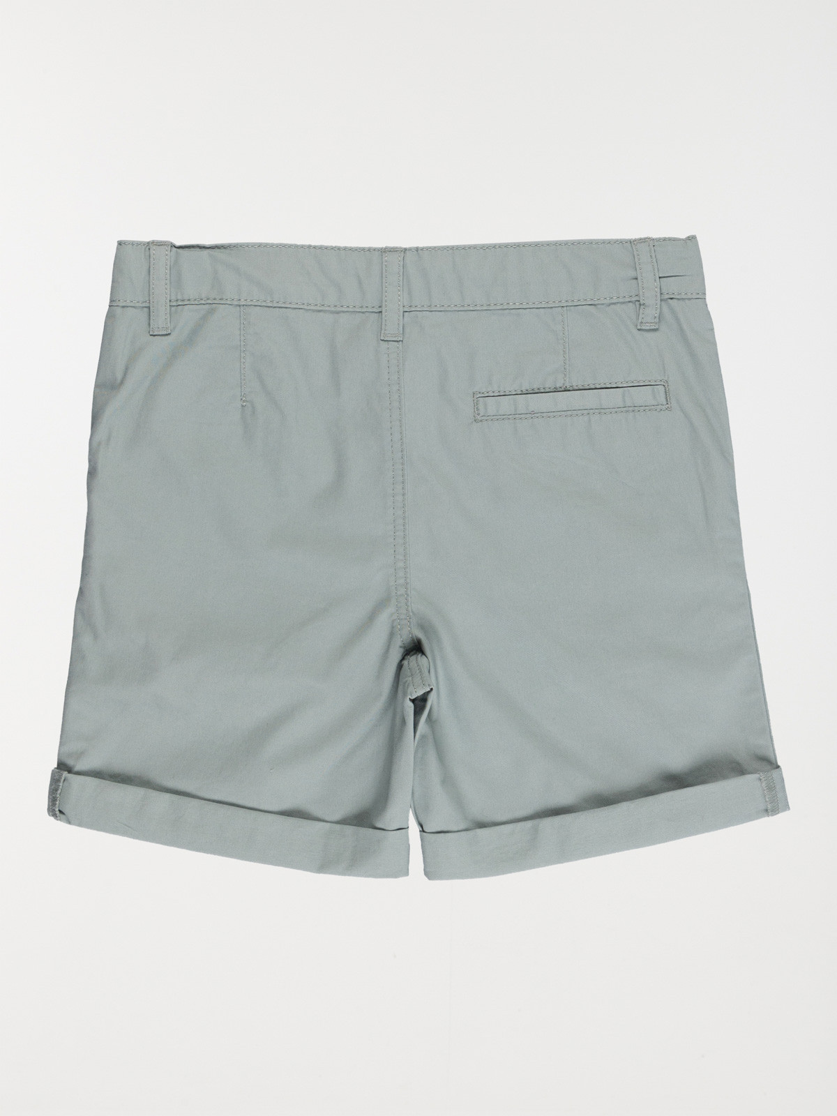 Bermuda chino silver blue garçon (3-12A) Bermuda chino silver blue garçon (3-12A)