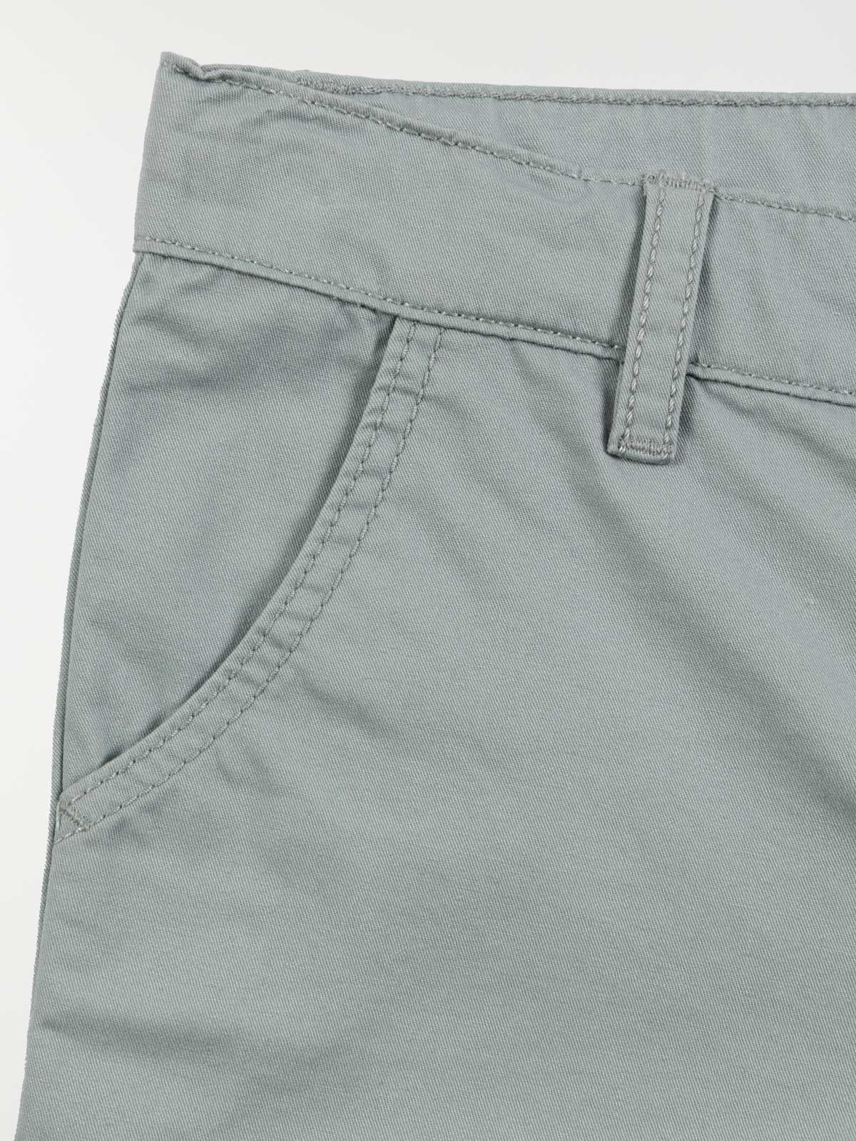 Bermuda chino silver blue garçon (3-12A) Bermuda chino silver blue garçon (3-12A)