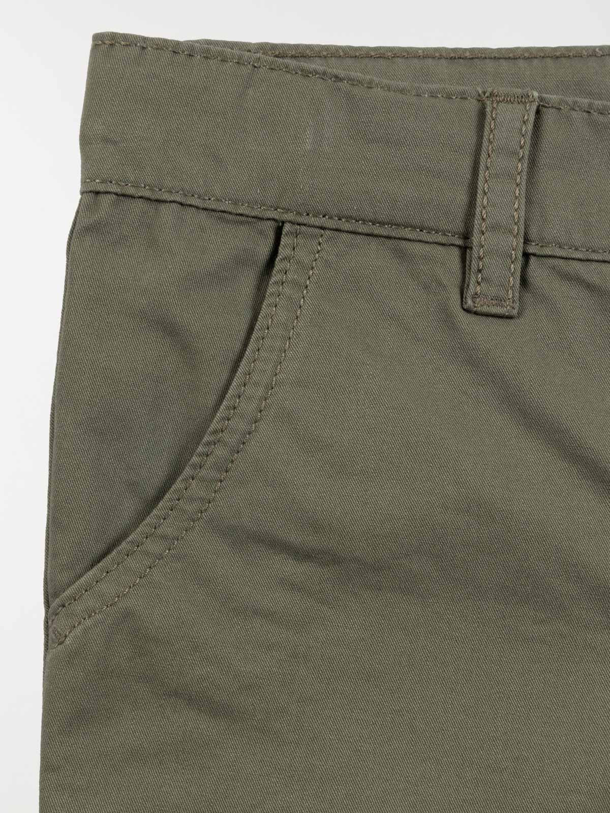 Bermuda vert olivine garçon (3-12A)