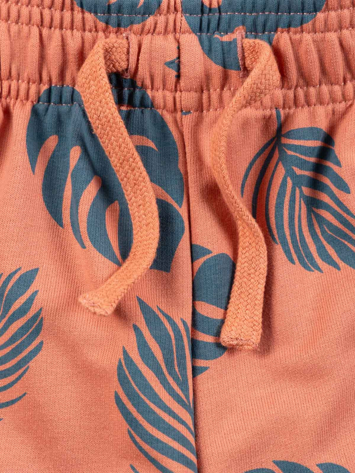 Bermuda imprimé feuillage garçon (3-12A)