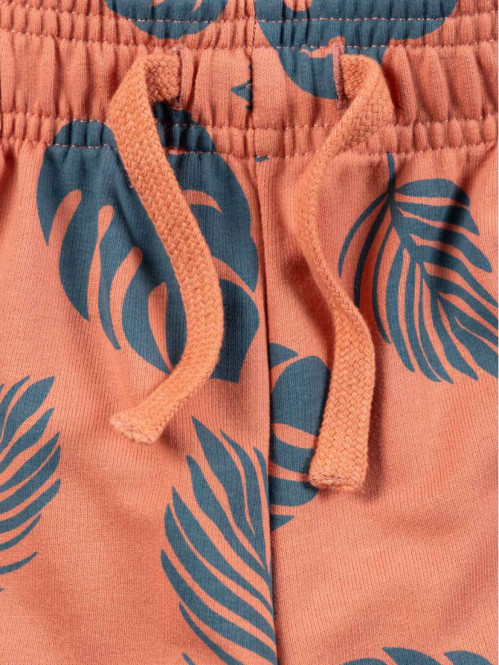 Bermuda imprimé feuillage garçon (3-12A)