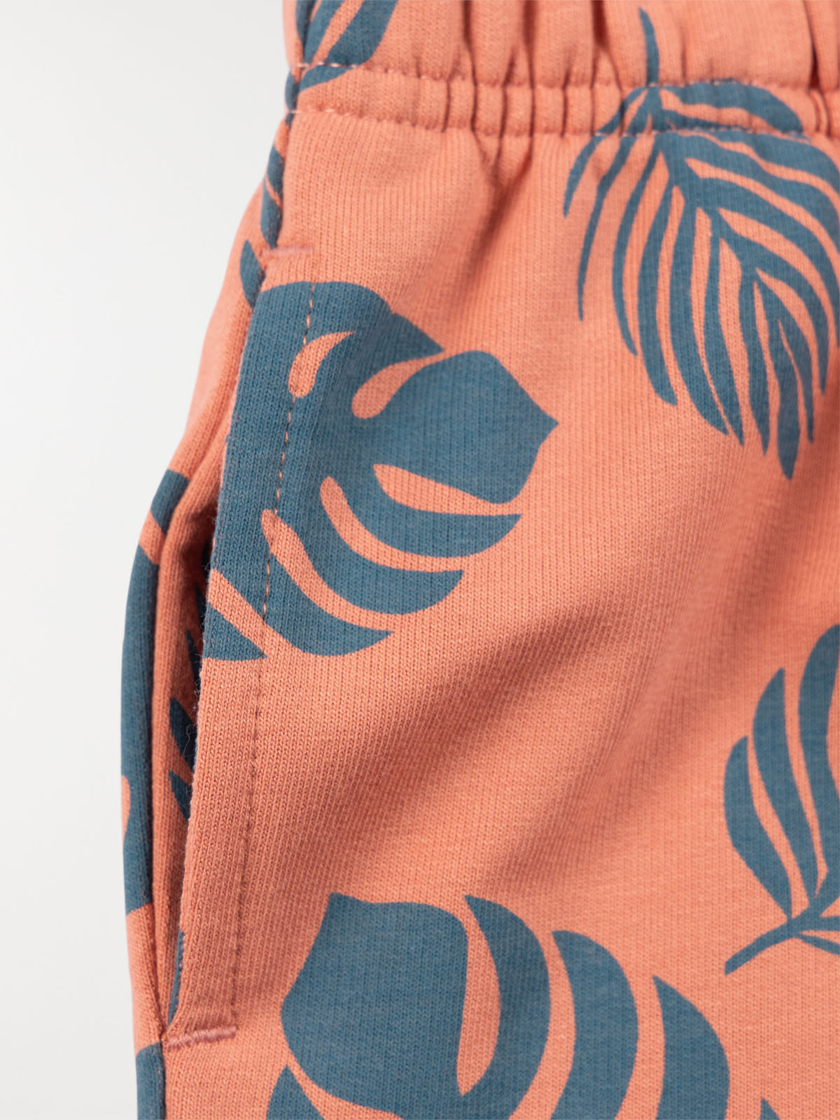 Bermuda imprimé feuillage garçon (3-12A)