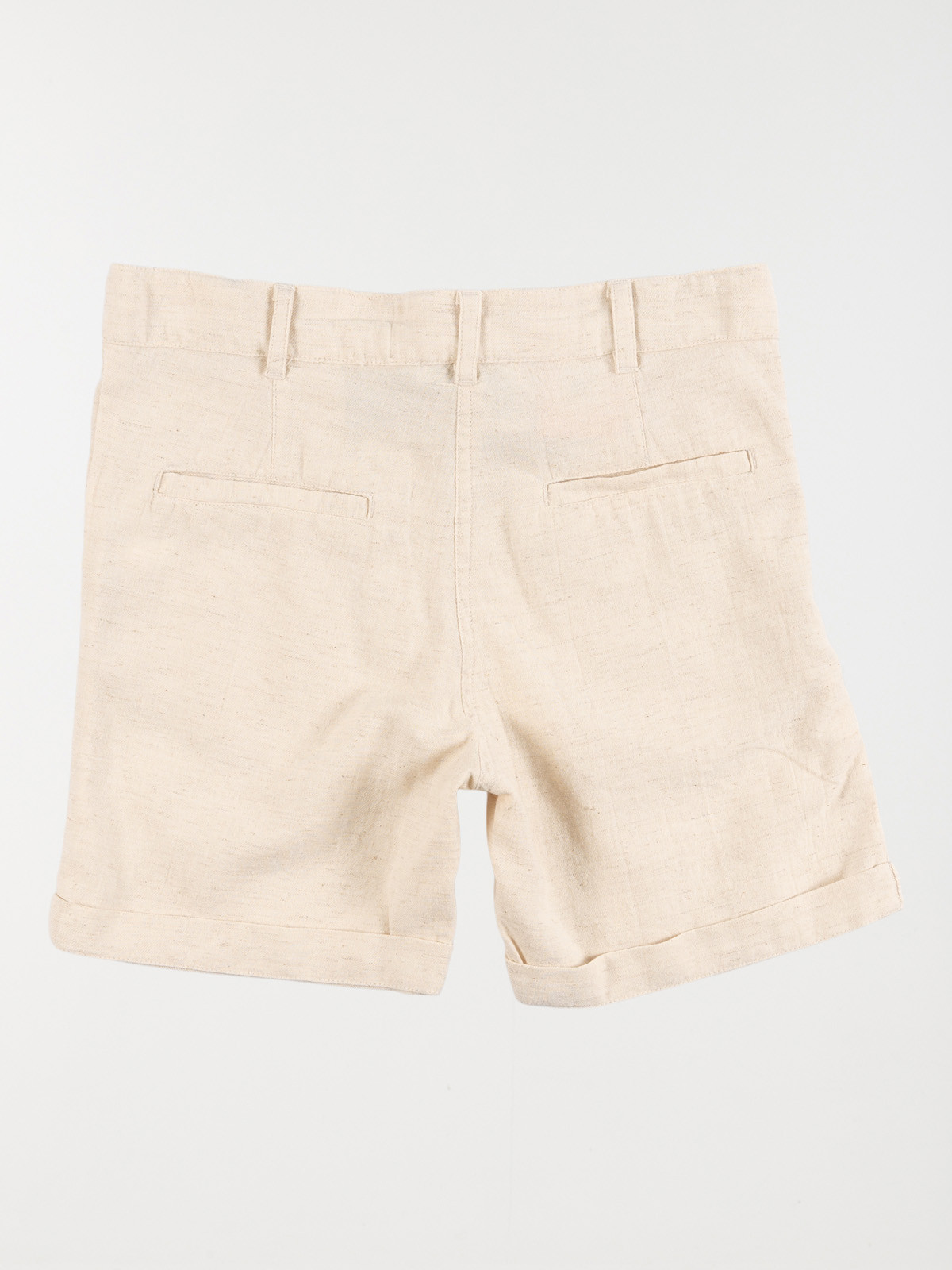 Bermuda chino lin garçon (3-12A) Bermuda chino lin garçon (3-12A)
