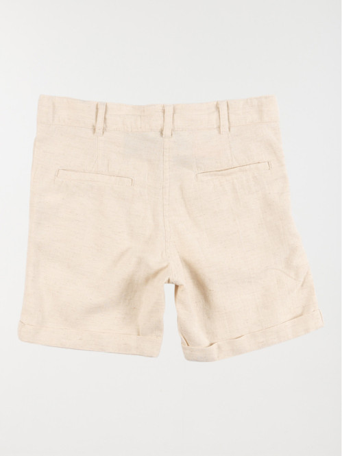 Bermuda chino lin garçon (3-12A) Bermuda chino lin garçon (3-12A)