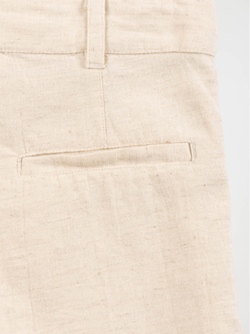 Bermuda chino lin garçon (3-12A) Bermuda chino lin garçon (3-12A)