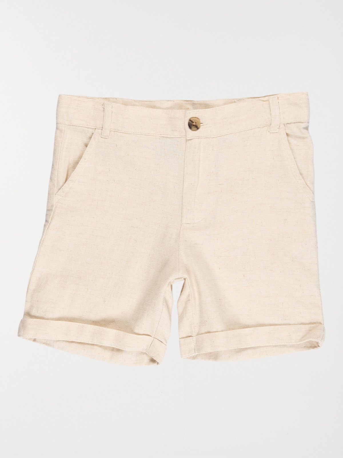 Bermuda chino lin garçon (3-12A)