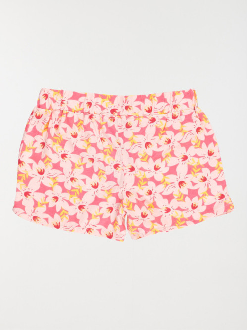 Short imprimé fleuri fille...