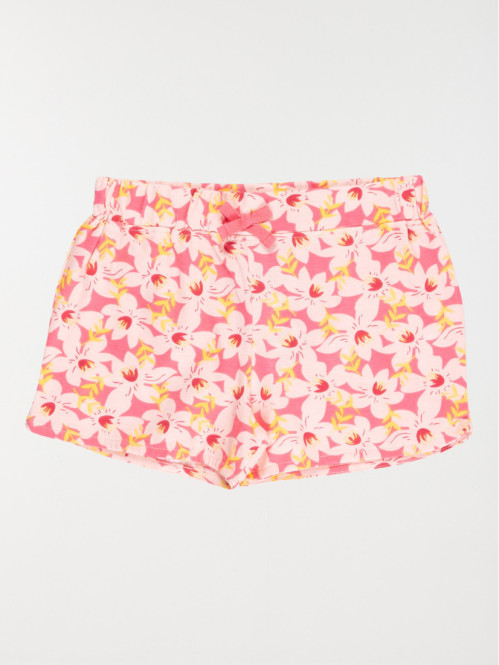 Short imprimé fleuri fille...