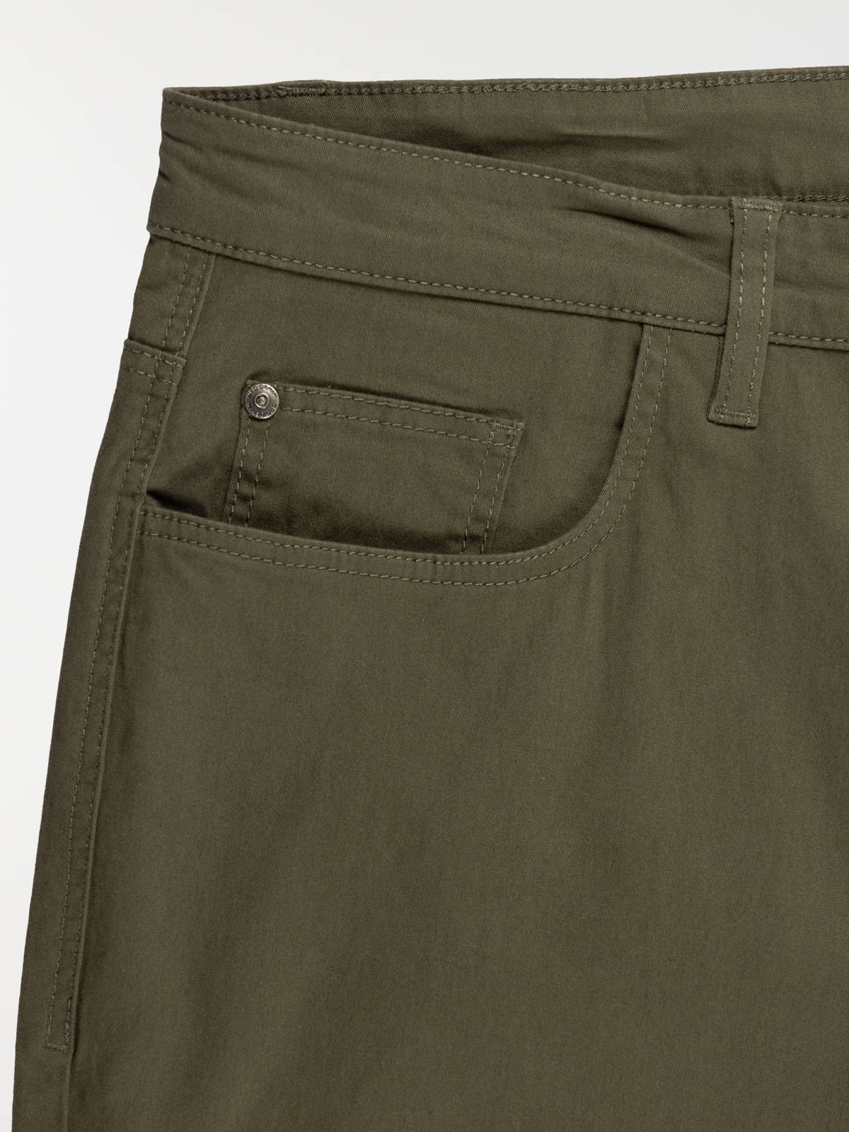 Pantalon olive grande taille homme