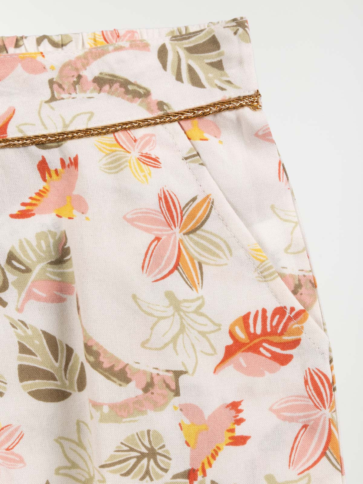 Short fille imprimé fleuri (3-12A) Short fille imprimé fleuri (3-12A)