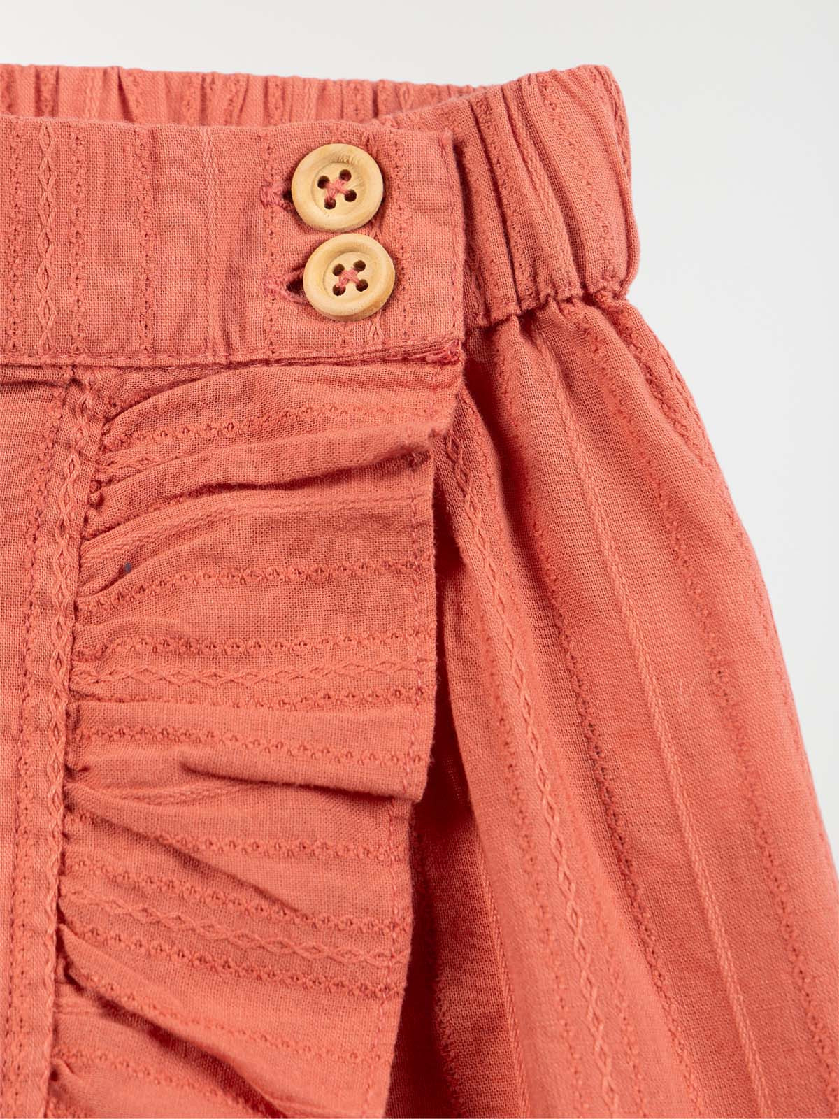 Jupe short volantée fille (3-12A)