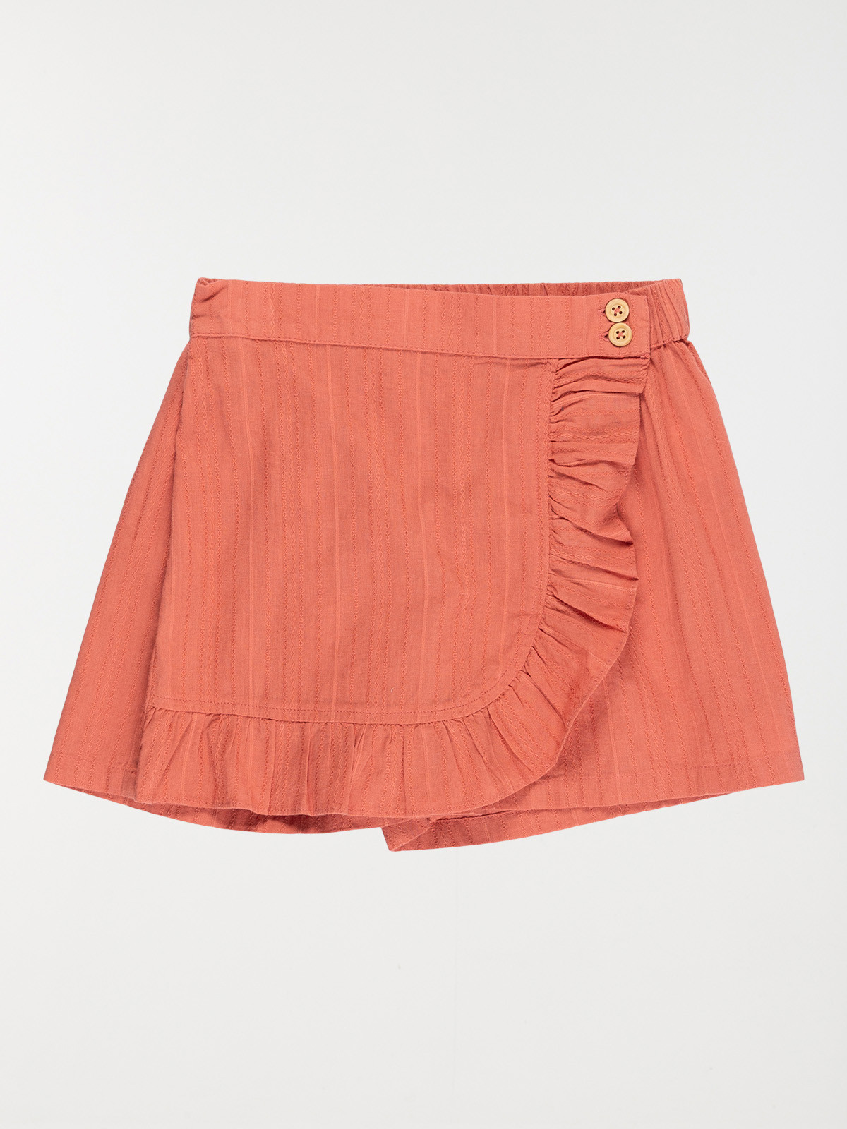 Jupe short volantée fille (3-12A)