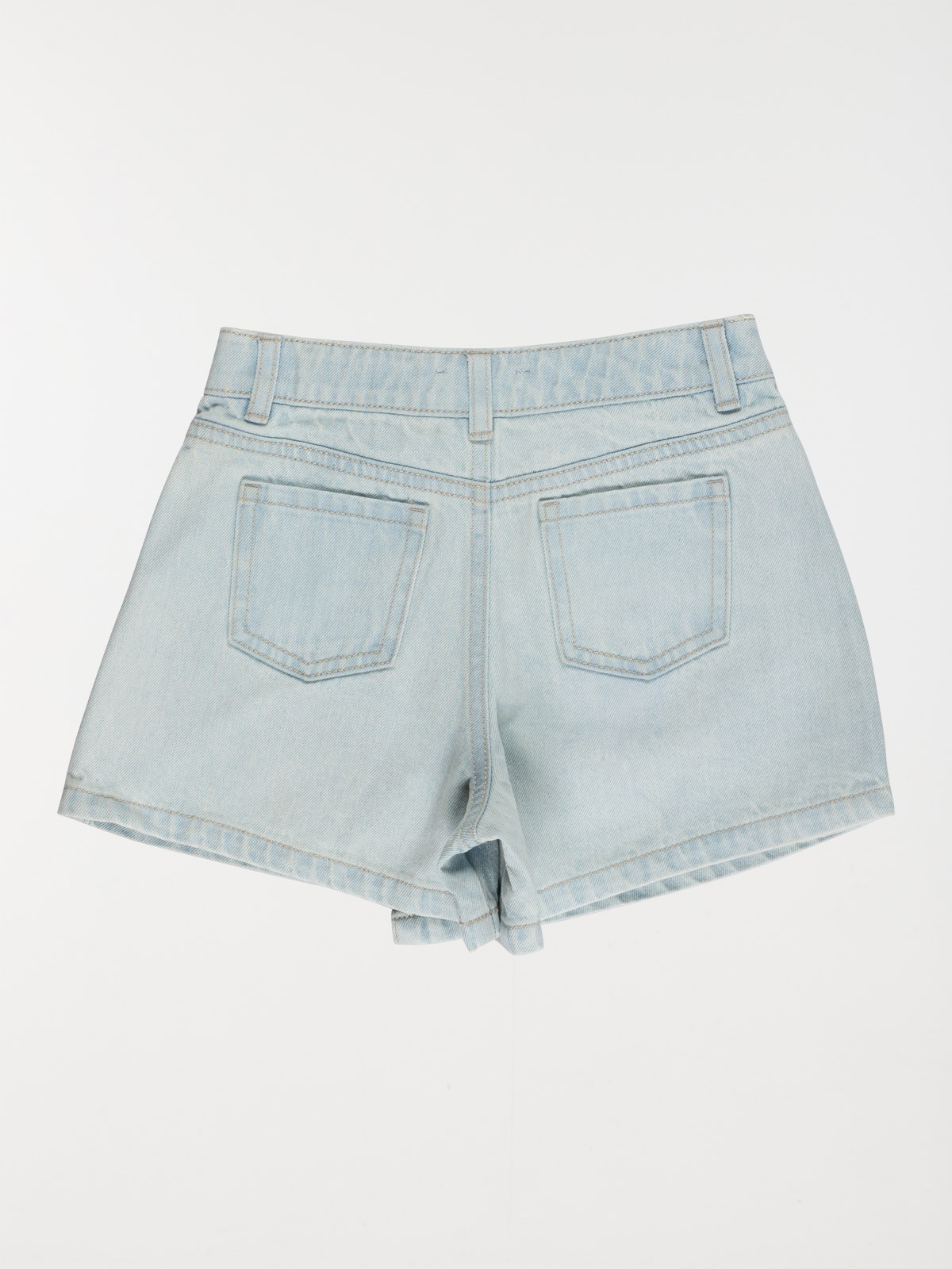 Jupe short bleach denim fille (3-12A)