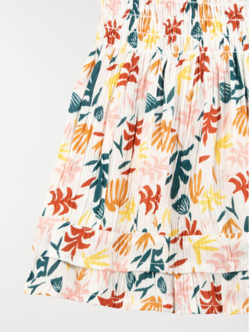 Short imprimé tropical...