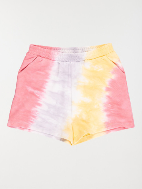 Short multicolore fille...
