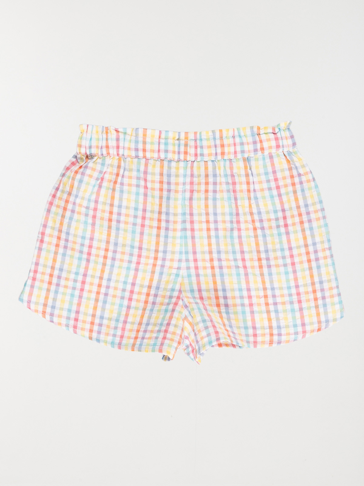 Short carreaux multicolore fille (3-12A) Short carreaux multicolore fille (3-12A)