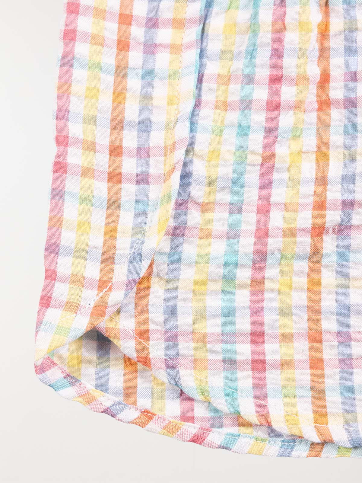 Short carreaux multicolore fille (3-12A) Short carreaux multicolore fille (3-12A)