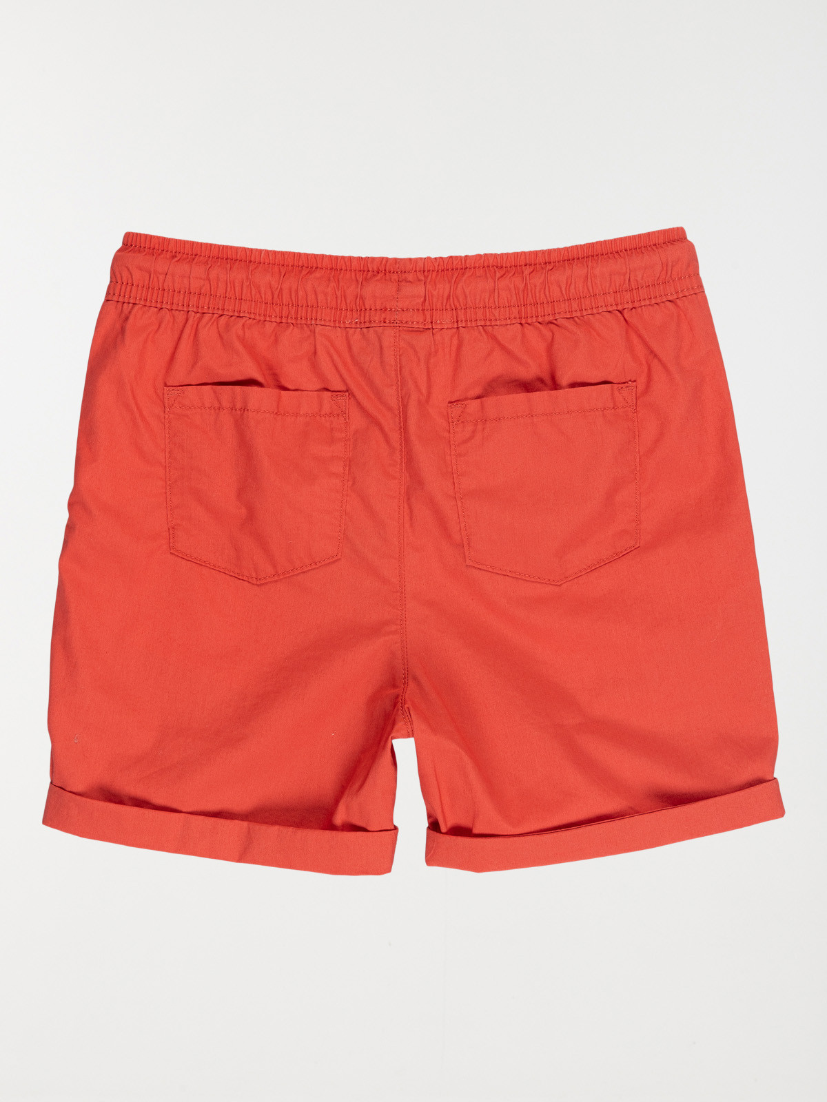 Short garçon rouge brulé (3-12A)