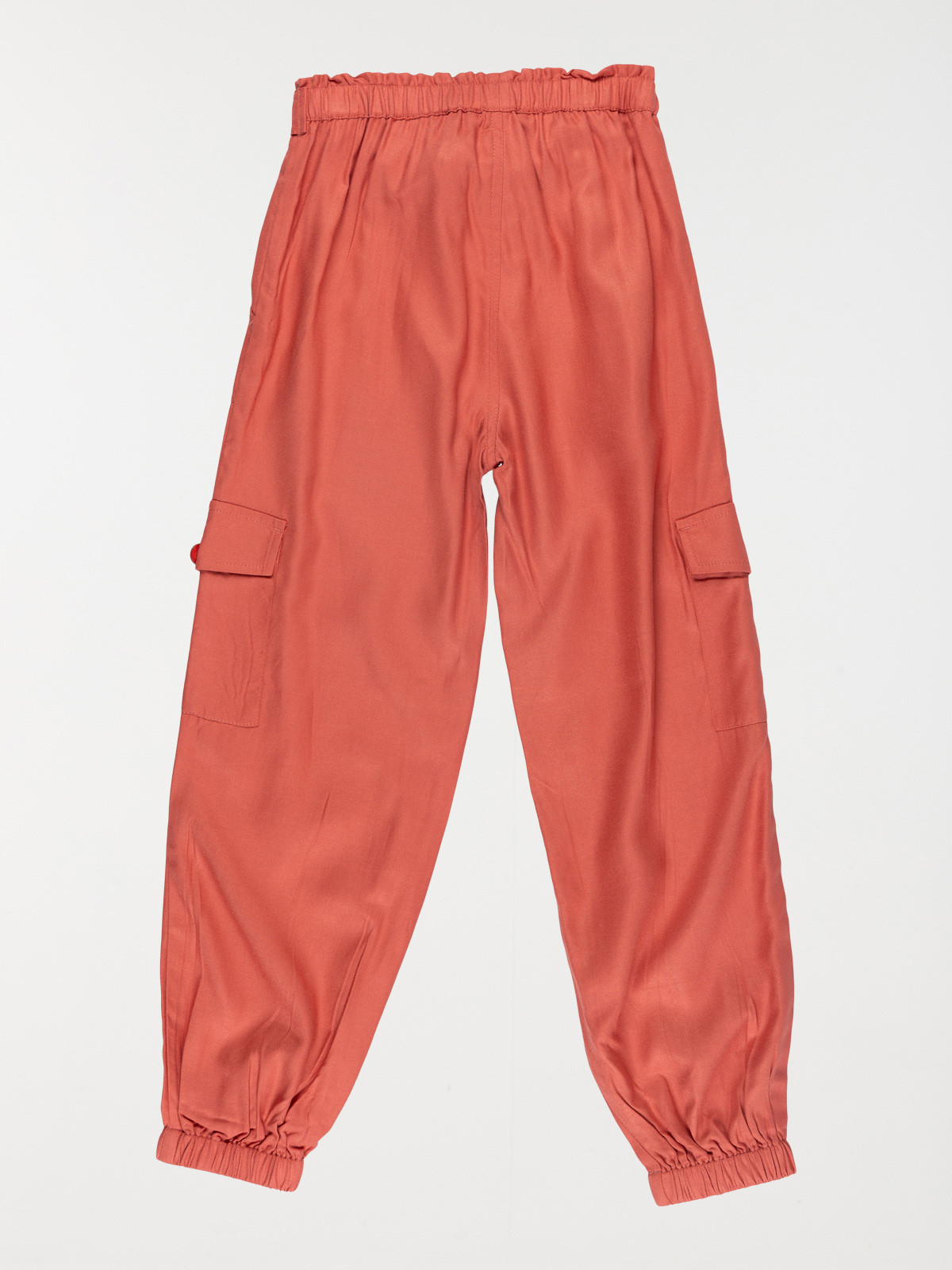 Pantalon cargo fluide fille (3-12A)