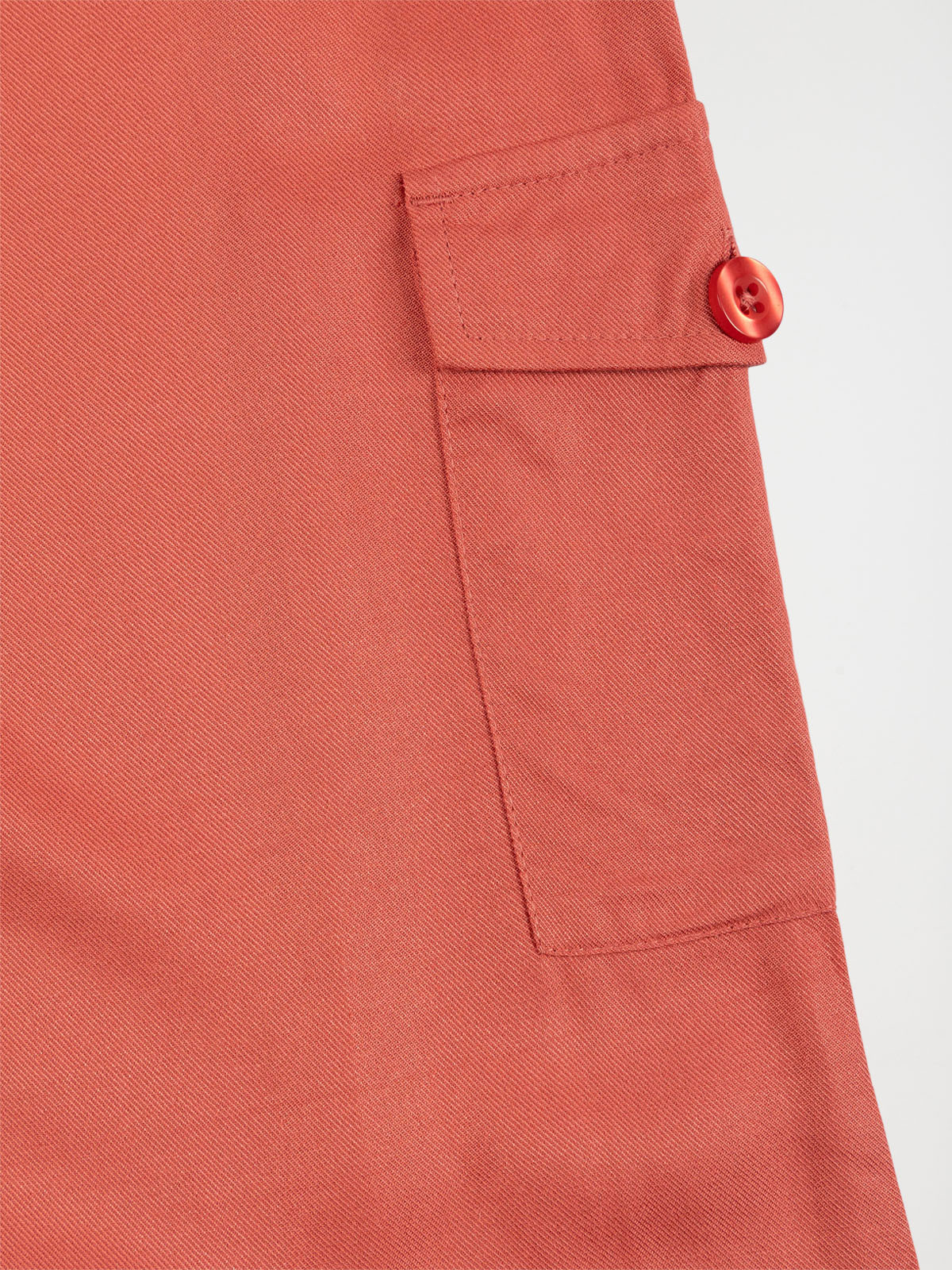 Pantalon cargo fluide fille (3-12A)