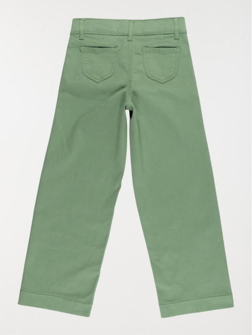 Pantalon large thé vert fille (3-12A)