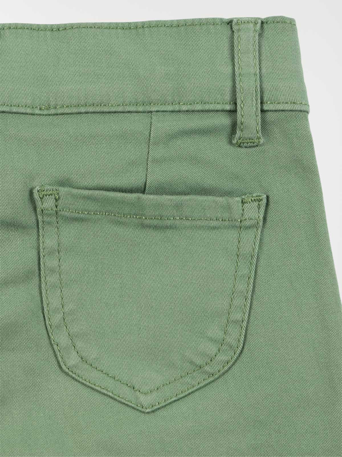 Pantalon large thé vert fille (3-12A)