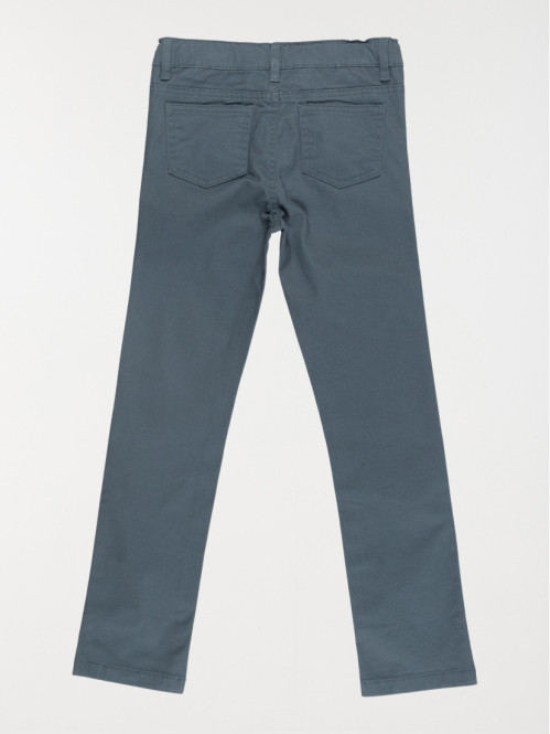 Pantalon slim ardoise...