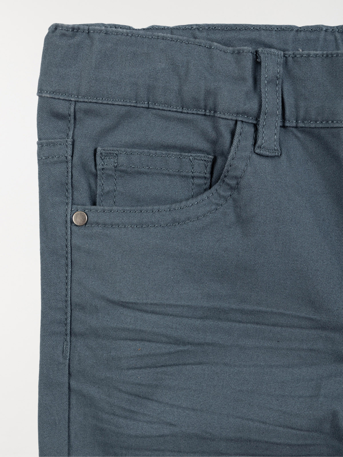Pantalon slim ardoise garçon (3-12A)