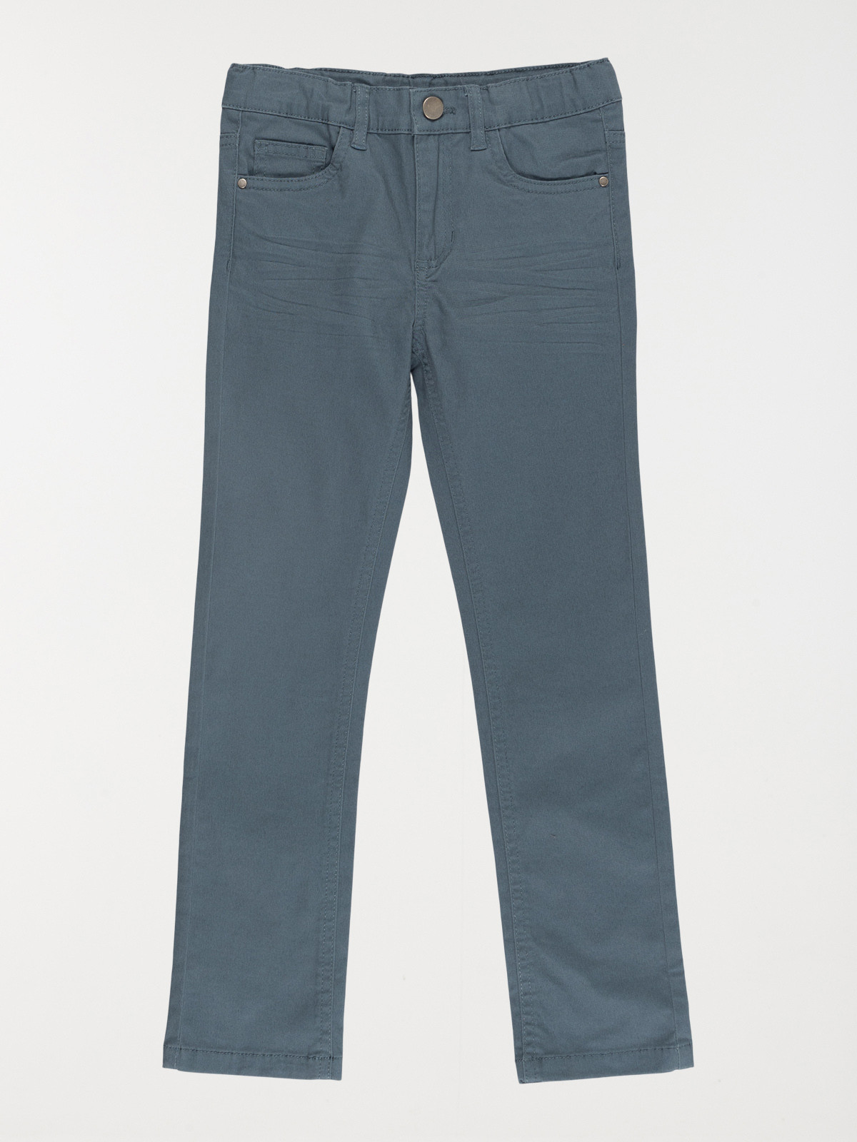 Pantalon slim ardoise garçon (3-12A)