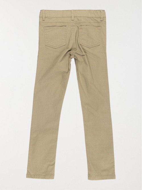 Pantalon slim vert sauge...