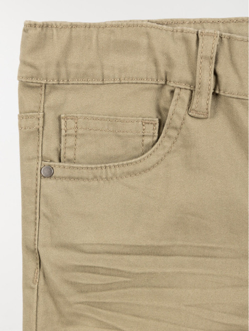 Pantalon slim vert sauge...