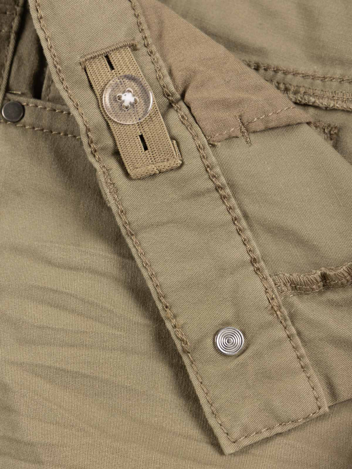 Pantalon slim vert sauge garçon (3-12A)