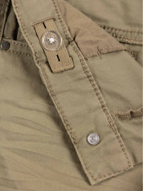 Pantalon slim vert sauge...